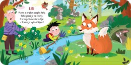 Zwierzęta w lesie Duże puzzle Aksjomat Książka z Puzzlami