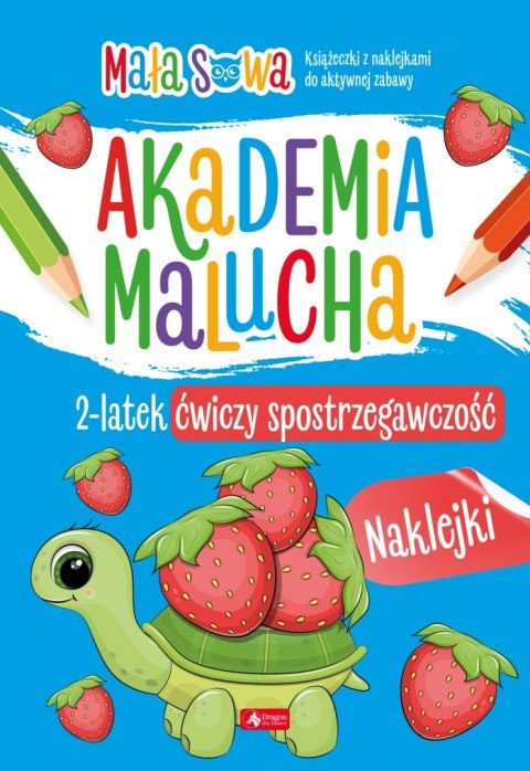 Akademia malucha 2 latek ćwiczy spostrzegawczość Dragon