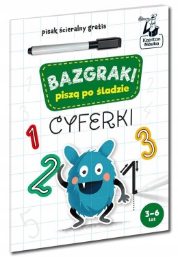 Bazgraki piszą po śladzie Cyferki Kapitan Nauka
