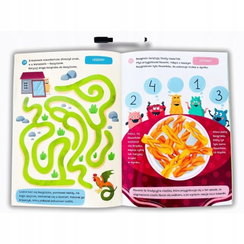 Bazgraki poznają Polskę Kapitan Nauka Piszę i Zmazuję 3-6 lat