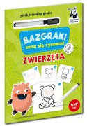 Bazgraki uczą się rysować Zwierzęta Kapitan Nauka Krok po Kroku