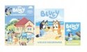 Bluey Paczka pełna zabawy Blue + 4 Kredki Wielkie Kolorowanie Malowanka