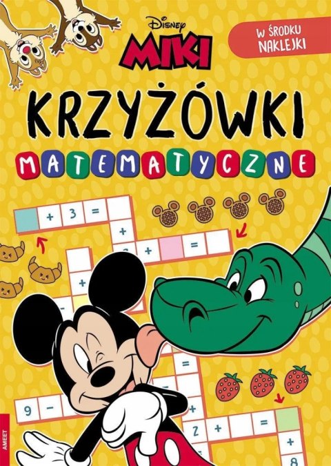 Disney Miki Krzyżówki matematyczne Ameet