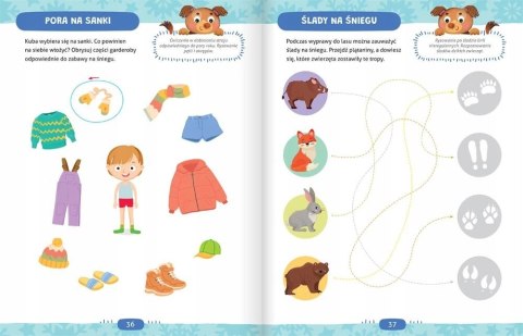 Elementarz dla 4-latka Aksjomat Przedszkolak Zadania Nauka Pisania