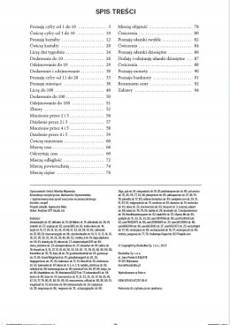 Elementarz nauka liczenia z ćwiczeniami Bookolika