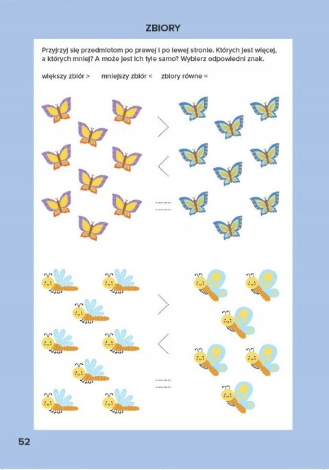 Elementarz nauka liczenia z ćwiczeniami Bookolika