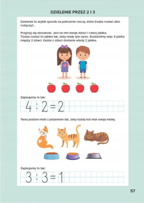 Elementarz nauka liczenia z ćwiczeniami Bookolika