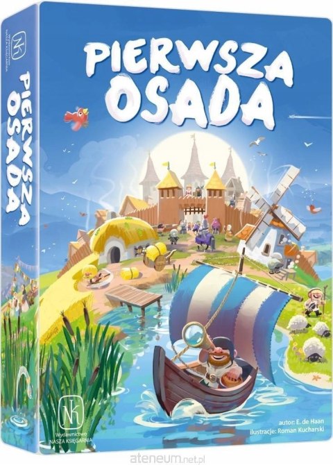 Gra planszowa Pierwsza osada Nasza Księgarnia