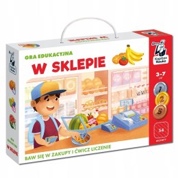 Gra planszowa W sklepie Gra edukacyjna Kapitan Nauka