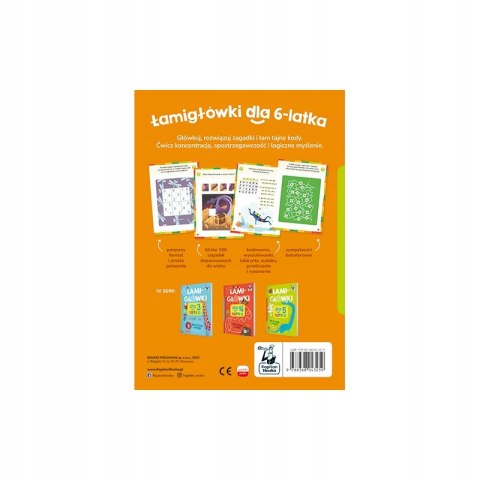Łamigłówki dla 6-latka Kapitan Nauka Zagadk Zadania dla sześciolatka