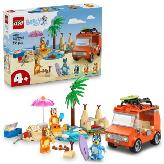 Lego 11202 Bluey Blue i rodzinna wycieczka samochodem Klocki