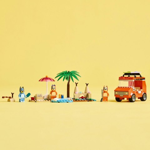 Lego 11202 Bluey Blue i rodzinna wycieczka samochodem Klocki