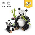 Lego Creator 3w1 31165 Twórca Dzikie zwierzęta: Rodzina pand Panda
