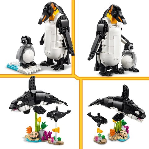 Lego Creator 3w1 31165 Twórca Dzikie zwierzęta: Rodzina pand Panda