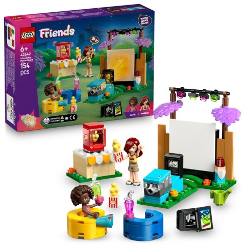 Lego Friends Przyjaciele 42642 Wieczór filmowy ze znajomymi