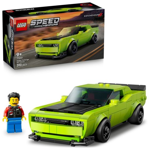 Lego Speed Champions 77237 Samochód sportowy Dodge Challenger SRT Hellcat