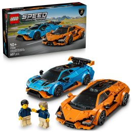 Lego Speed Champions 77238 Lamborghini Revuelto i Huracán STO