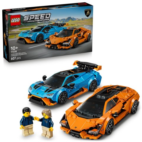 Lego Speed Champions 77238 Lamborghini Revuelto i Huracán STO