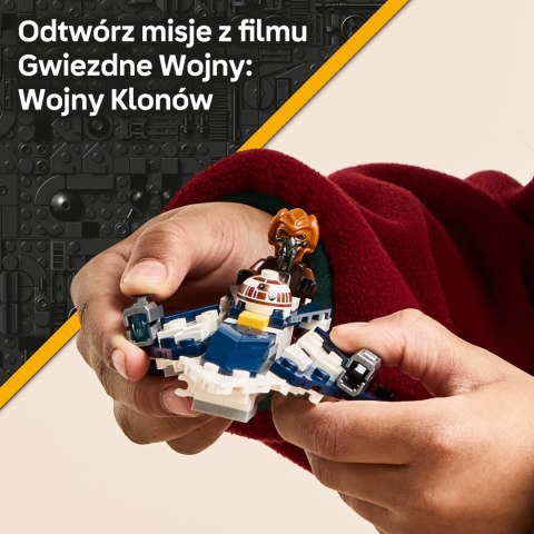 Lego Star Wars 75400 Plo Koon i jego mikromyśliwiec Jedi Gwiezdne Wojny