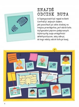 Mały detektyw Znajdź, sprawdź, zgadnij 5+ Bookolika Zagadki Łamigłówki