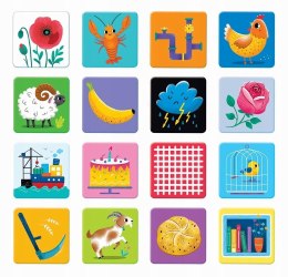 Mały miś to lubi! Zabawy logopedyczne Dobieranki + książeczka Aksjomat