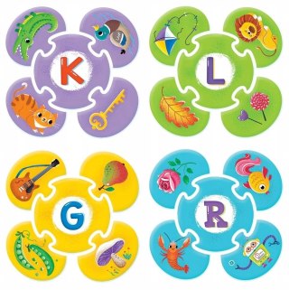 Mały miś to lubi! Zabawy logopedyczne Układanki + książeczka Aksjomat