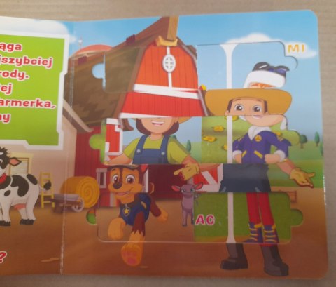 OUTLET Psi Patrol 2 kto to? co to? Przesuń i Zobacz Udana Akcja