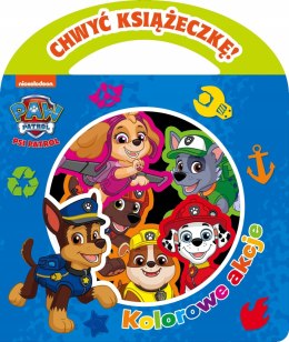 OUTLET Psi Patrol Chwyć Książeczkę Kolorowe akcje