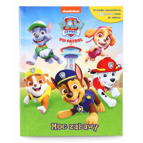 OUTLET Psi Patrol Moc Zabawy 10 Figurek + Mata Media Service