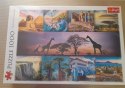OUTLET Puzzle 1000 elementów Kolaż Afryka 10792 Trefl