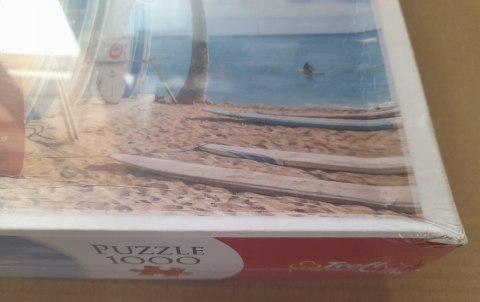 OUTLET Puzzle 1000 elementów Plaża Waikiki Hawaje 10742 Trefl