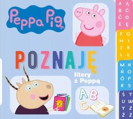 OUTLET Świnka Peppa Poznaję Litery z Peppą Literki
