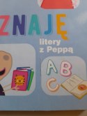 OUTLET Świnka Peppa Poznaję Litery z Peppą Literki