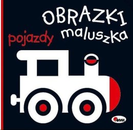 Obrazki maluszka Pojazdy Książeczka Kontrastowa