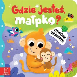 Otwórz okienko! Gdzie jesteś, małpko? Aksjomat Książeczka z Okienkami