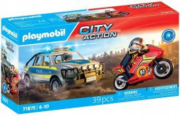 Playmobil 71875 Pościg policyjnym pick-upem Policja
