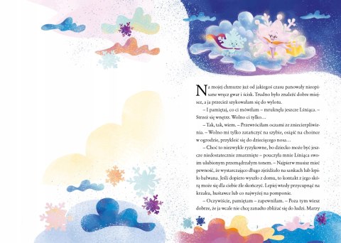 Świąteczna misja Śnieżynki Książeczka Świąteczna Opowiadanie Święta Skrzat