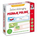 Zestaw edukacyjny Poznaję Polskę. Książka + puzzle do pisania Kapitan Nauka