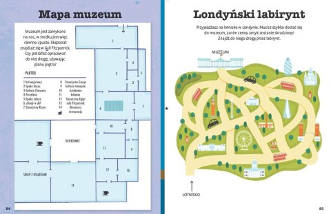 Zostań detektywem Zabawy i zagadki 7+ Bookolika Zagadki Łamigłówki