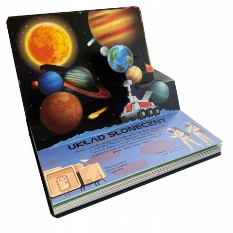 Ale Przyroda Układ Słoneczny Książka Przestrzenna z Okienkami dla dzieci