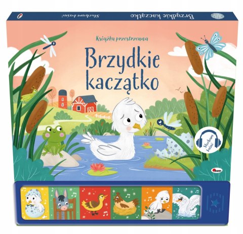 Brzydkie kaczątko Słucham baśni Książka Przestrzenna 3d Słuchamy Bajek