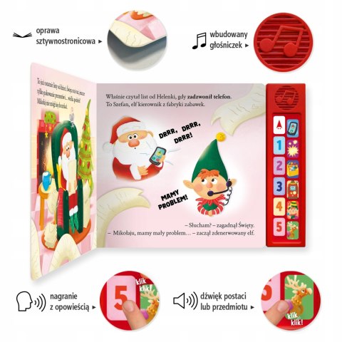 Czytamy i słuchamy W fabryce Mikołaja Skrzat Opowiadania Świąteczne