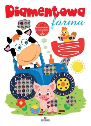 Diamentowa Farma Kolorowanka z Diamentami Zwierzątka Wieś