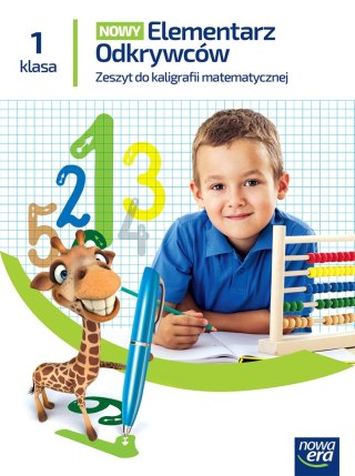Elementarz Odkrywców klasa 1 Zeszyt ćwiczeń do kaligrafii matematycznej