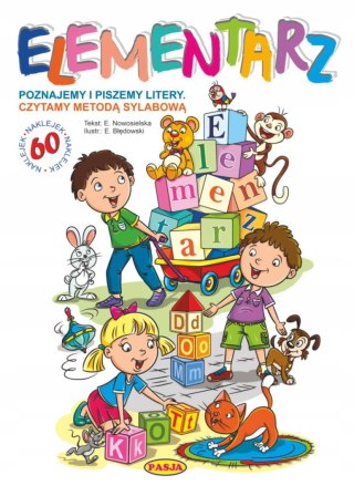 Elementarz Poznajemy i piszemy Litery Czytamy metodą sylabową