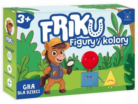 Friku Figury i Kolory Kangur Gra Edukacyjna gra dla trzylatka 3+