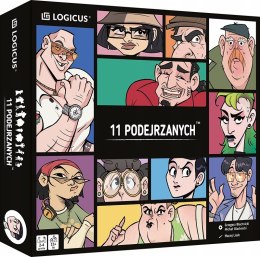 Gra Logiczna planszowa Logicus 11 Podejrzanych Kukuryku 12+