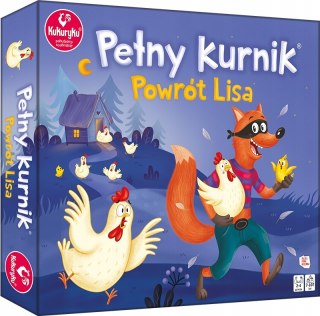 Gra planszowa Pełny kurnik Powrót Lisa Kukuryku Rodzinna