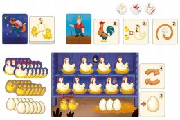 Gra planszowa Pełny kurnik Powrót Lisa Kukuryku Rodzinna