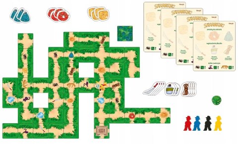 Gra planszowa Skarbiec Kukuryku Rodzinna 7+